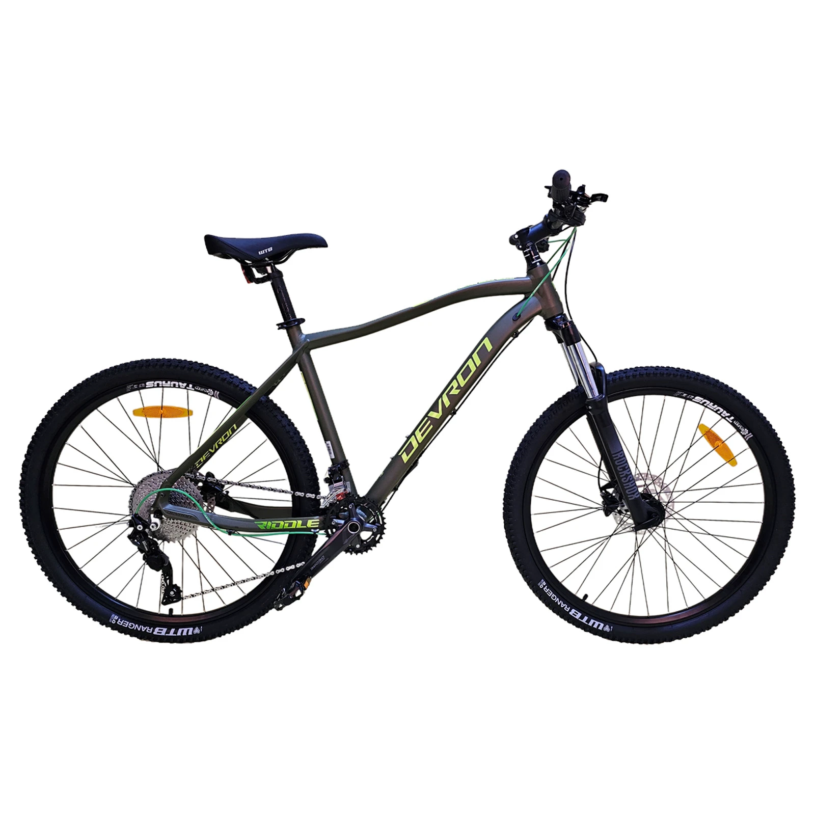 1. Bicicleta Mtb Devron Riddle RM4.7 2021 - 27.5 Inch, S, Verde
