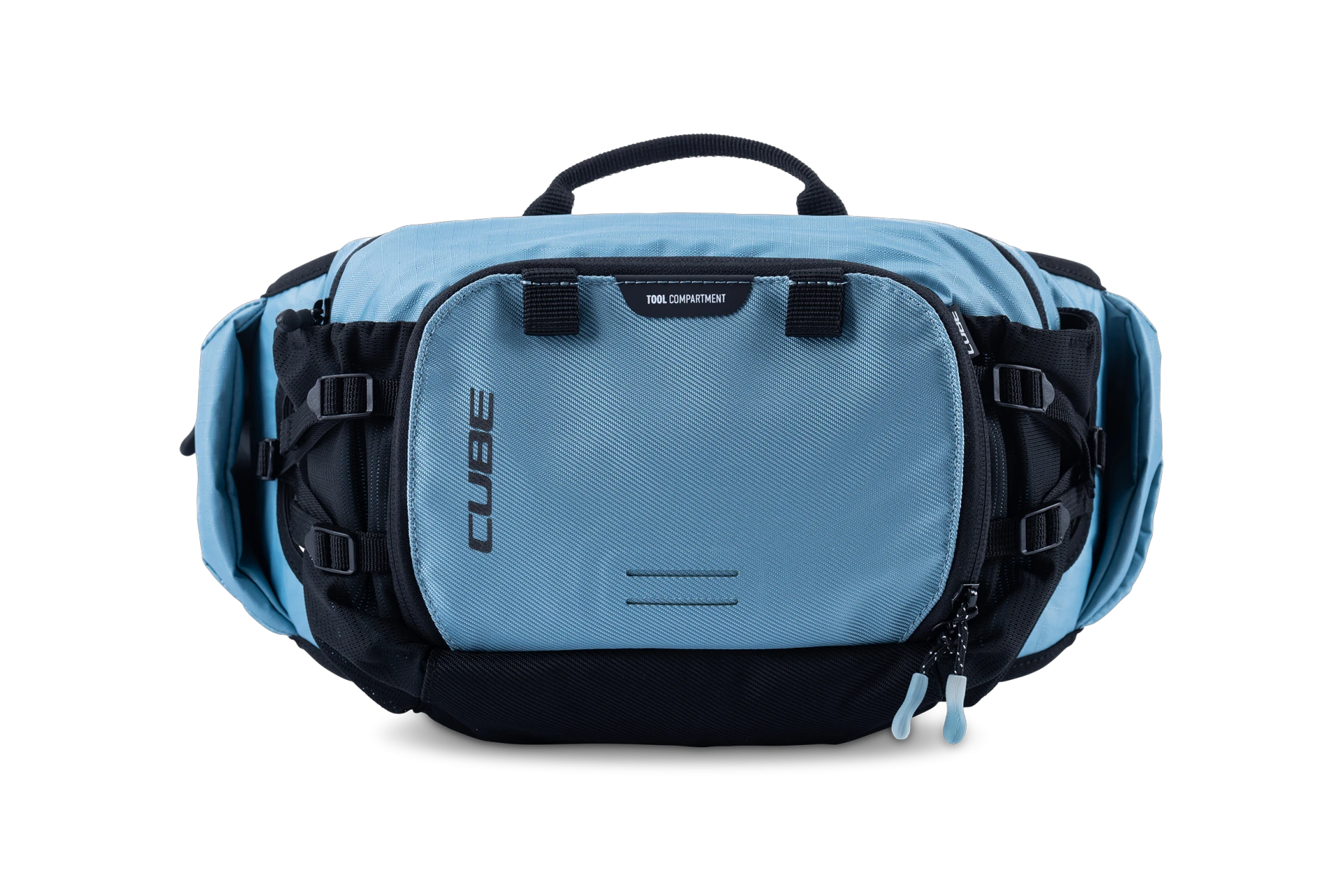 1. BORSETA CUBE HIP BAG VERTEX 3 LIGHT BLUE