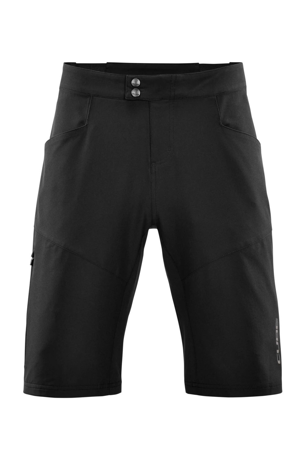 1. PANTALONI CUBE ATX BAGGY SHORTS CMPT BLACK