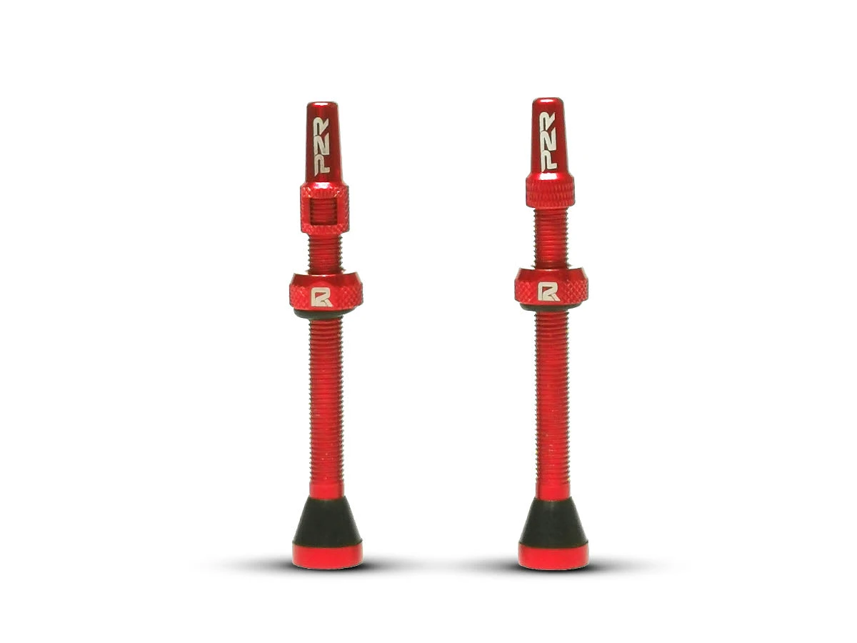 Valva Tubeless bicicleta P2R FR-11C, AL, 60mm, Rosu (OEM) - 127682