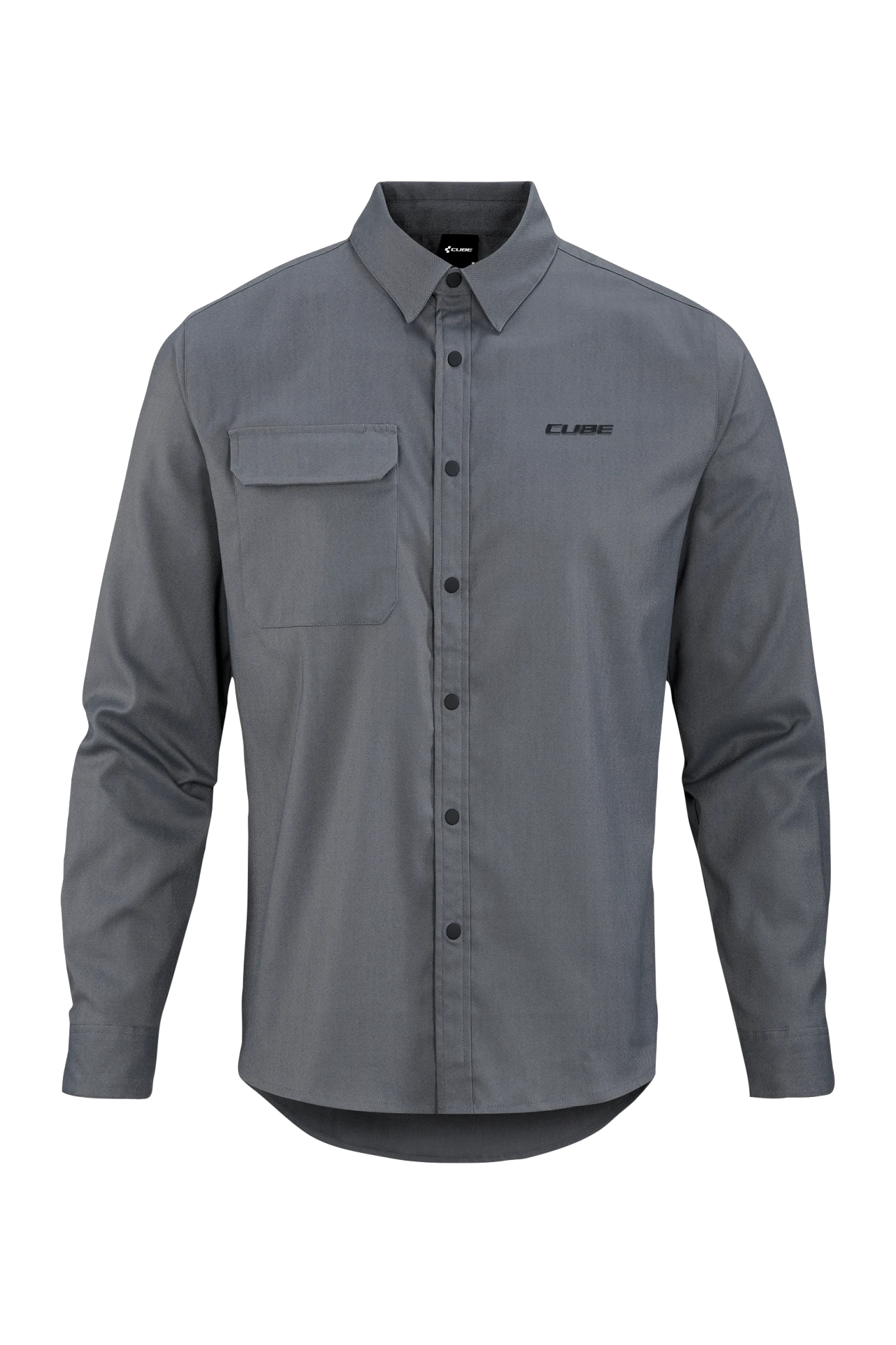 1. CAMASA CUBE VERTEX L/S GREY S