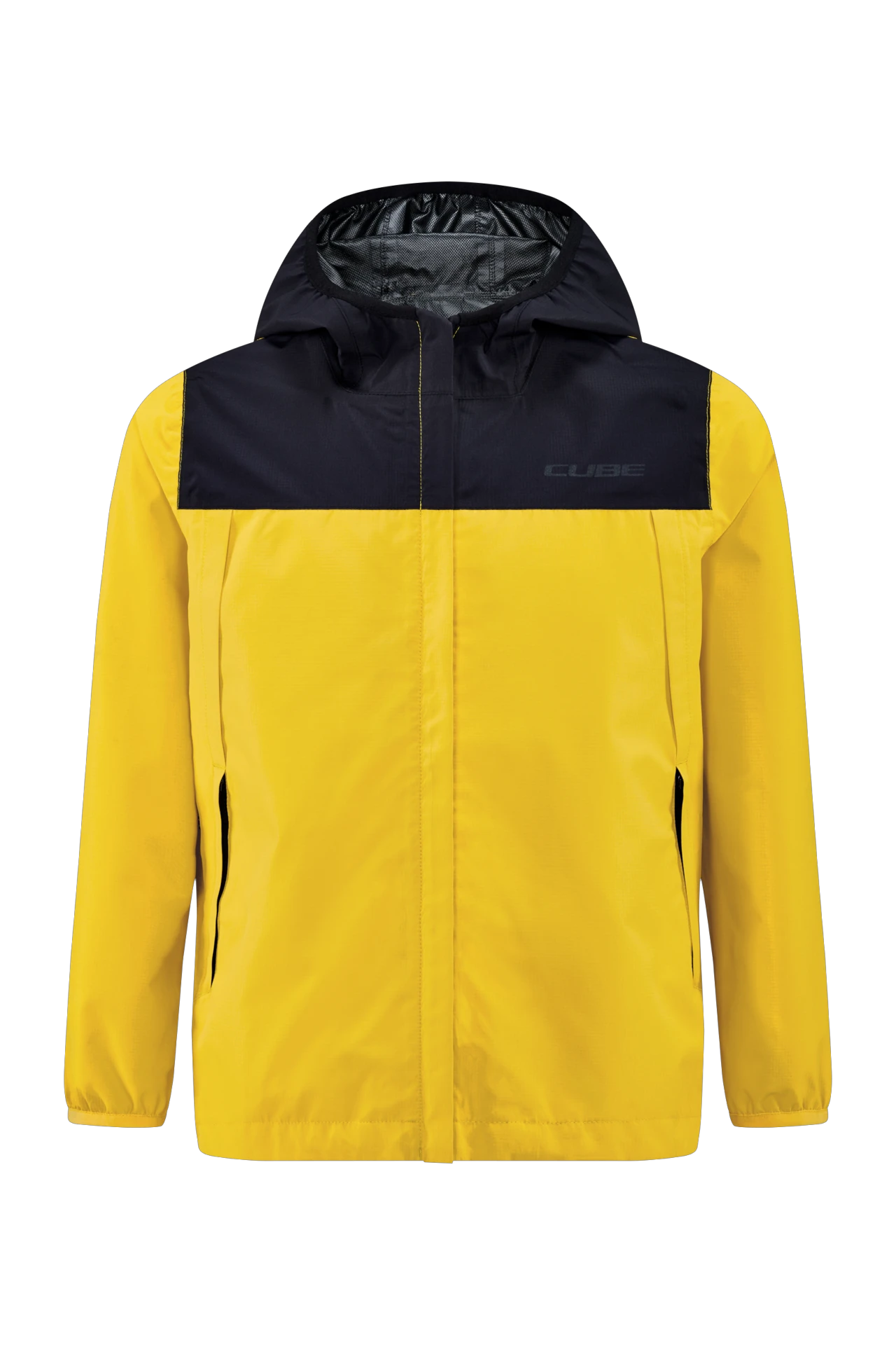 1. JACHETA CUBE ATX RAIN ROOKIE YELLOW/BLACK L