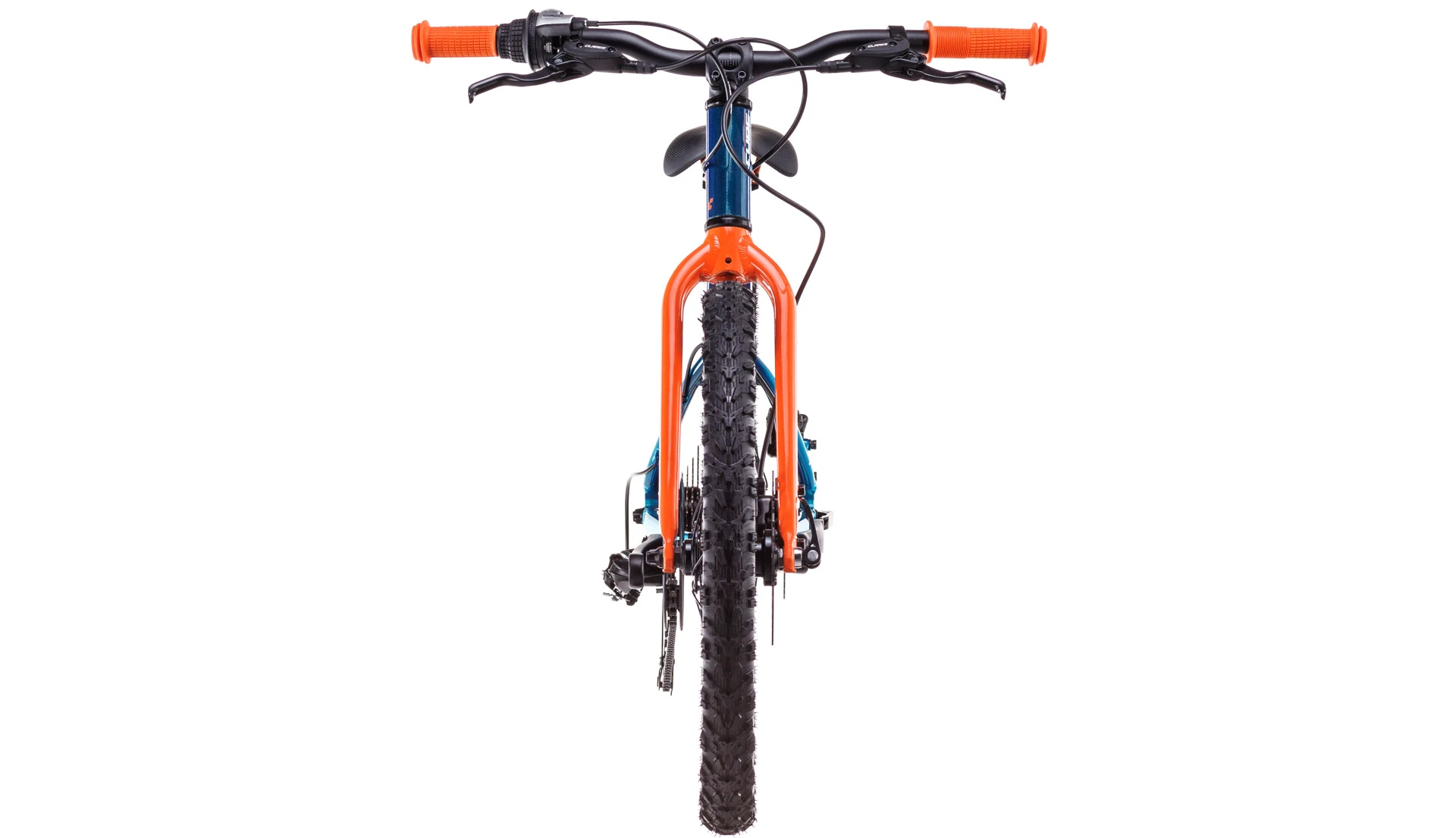 4. Bicicleta Copii Cube Acid 200 Disc Actionteam 2026 - 20 inch, Albastru-Portocaliu
