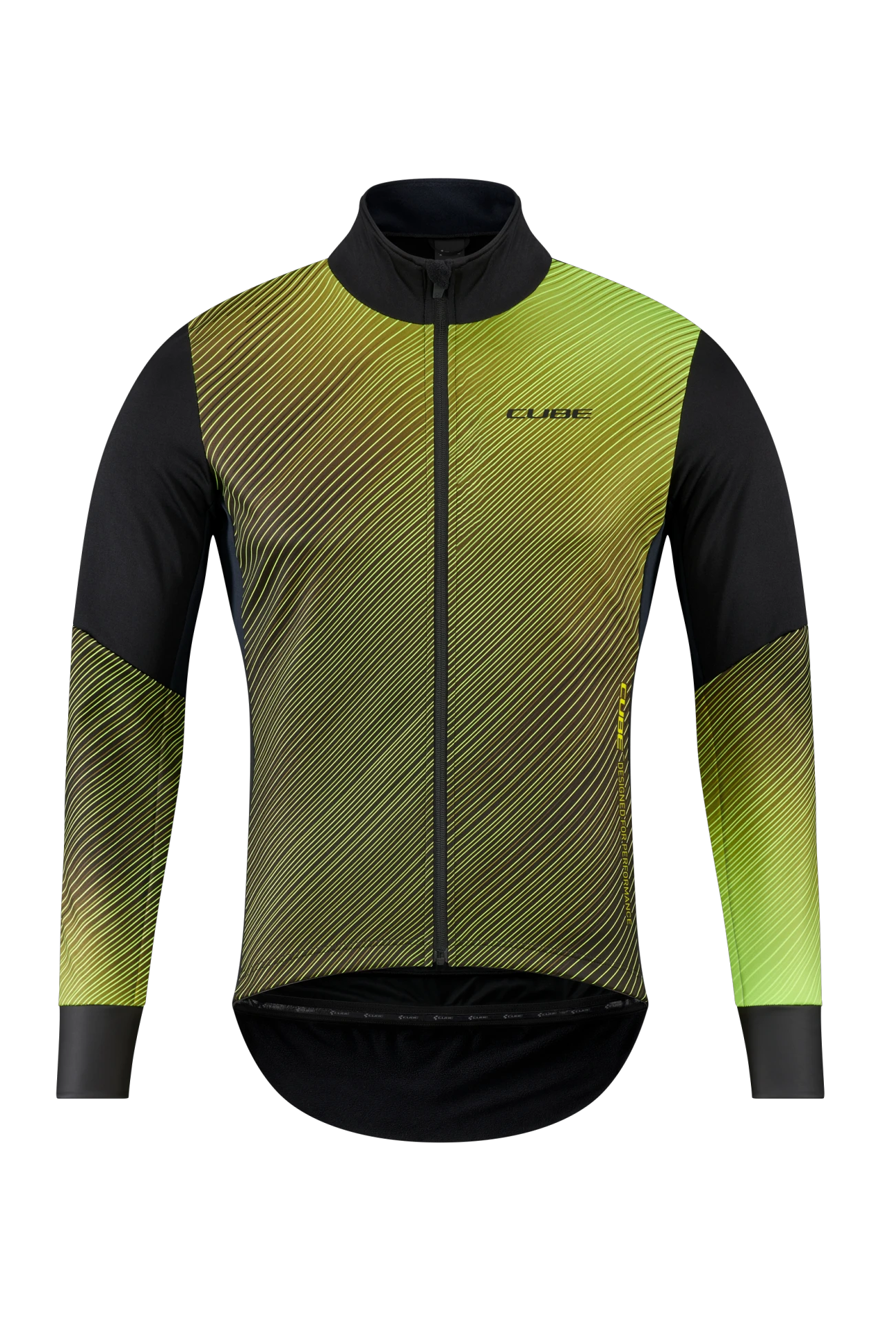 1. JACHETA CUBE BLACKLINE SOFTSHELL SAFETY BLACK/NEON YELLOW XL