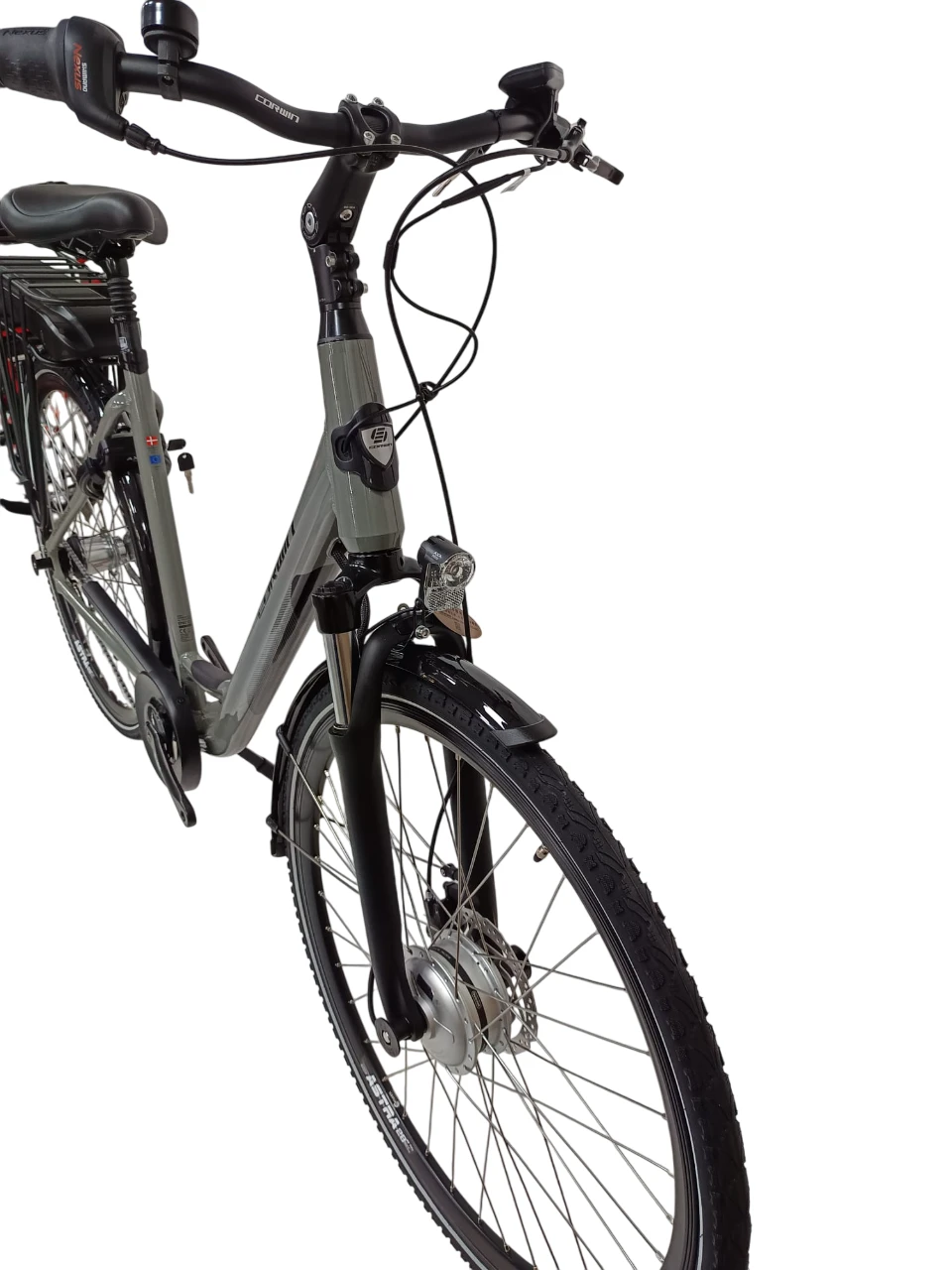2. Bicicleta Electrica Corwin 28124 - 28 Inch, L, Gri