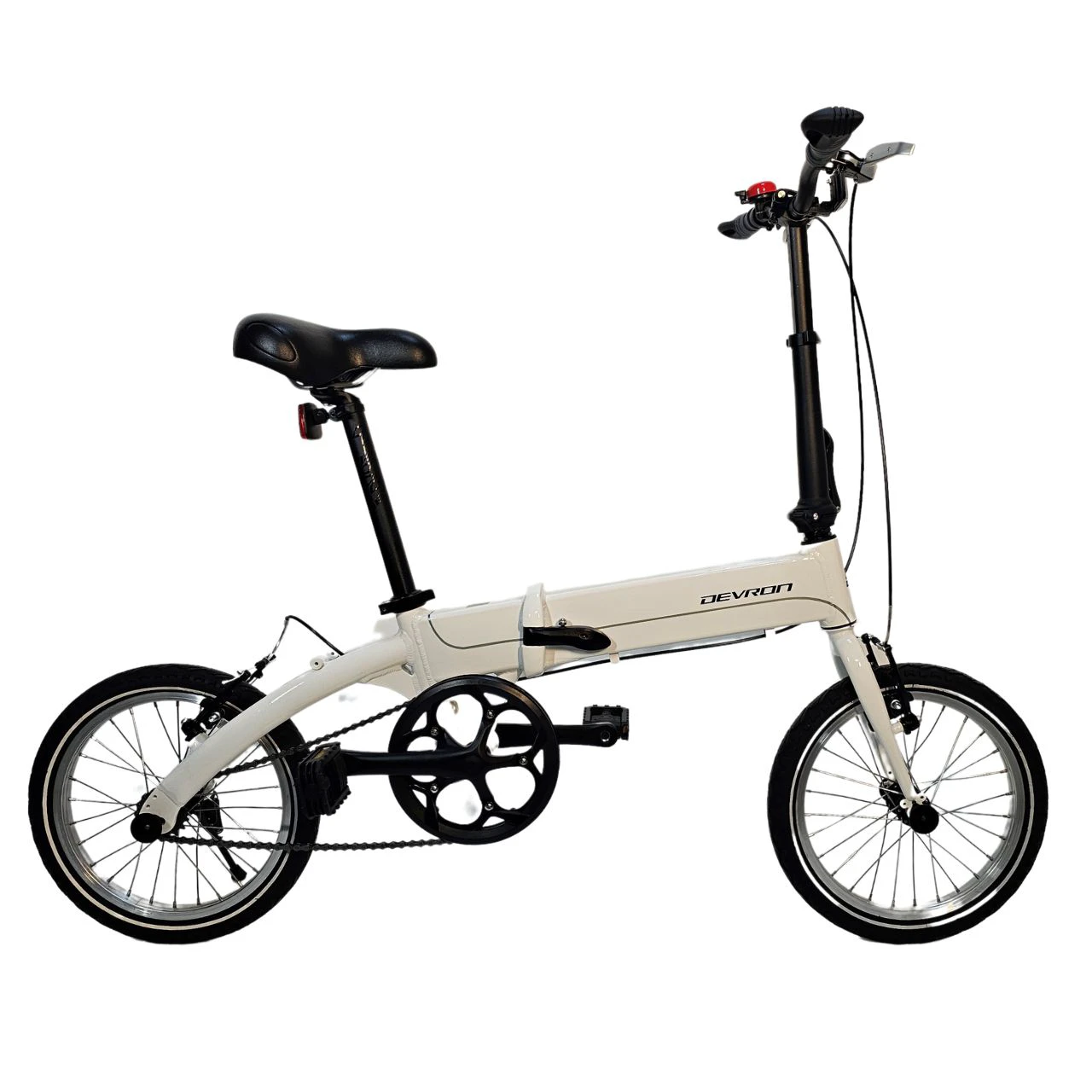 1. Bicicleta Pliabila Devron 16010 - 16 inch, Alb