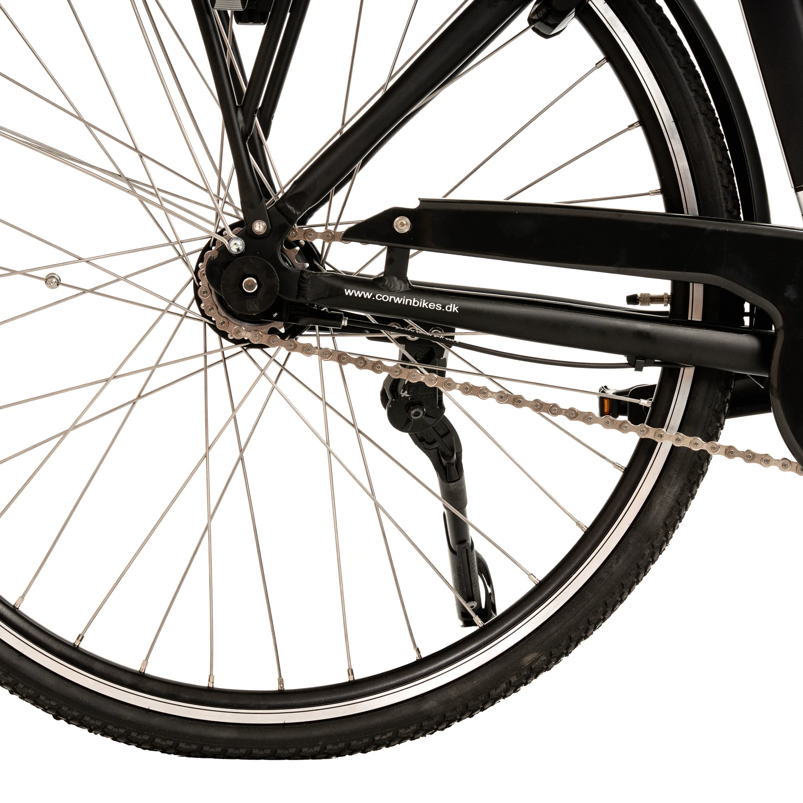 10. Bicicleta Electrica Corwin 28329 - 28 Inch, XL, Negru