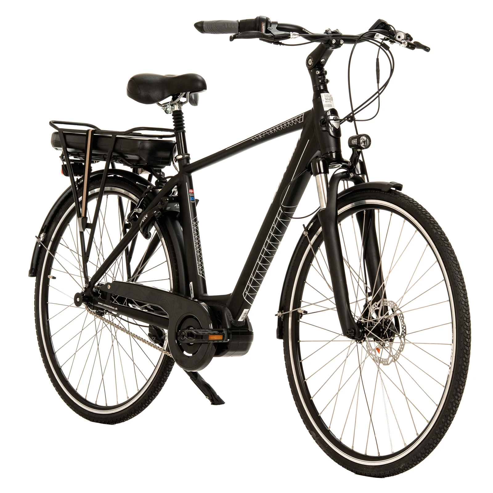2. Bicicleta Electrica Corwin 28329 - 28 Inch, XL, Negru