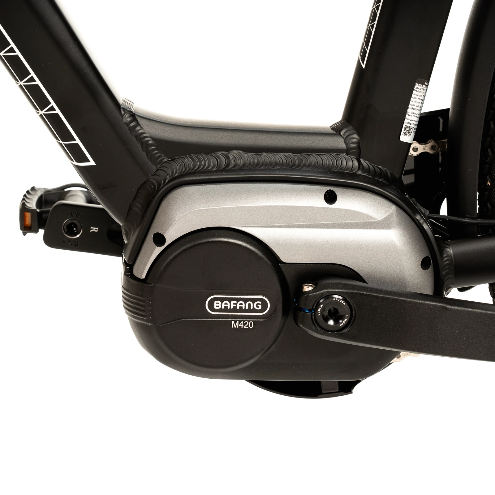 7. Bicicleta Electrica Corwin 28329 - 28 Inch, XL, Negru