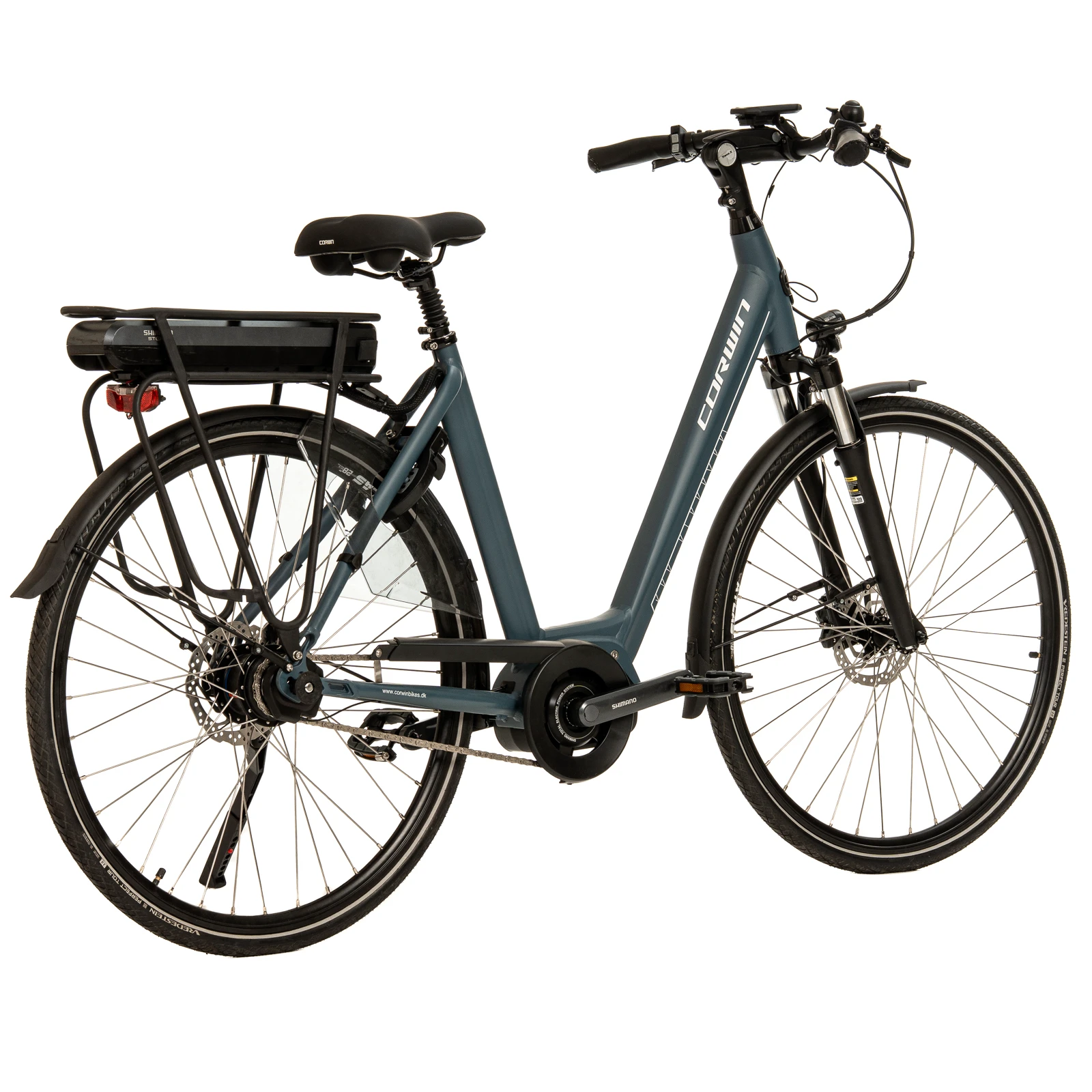 3. Bicicleta Electrica Corwin 28428 - 28 Inch, XL, Albastru