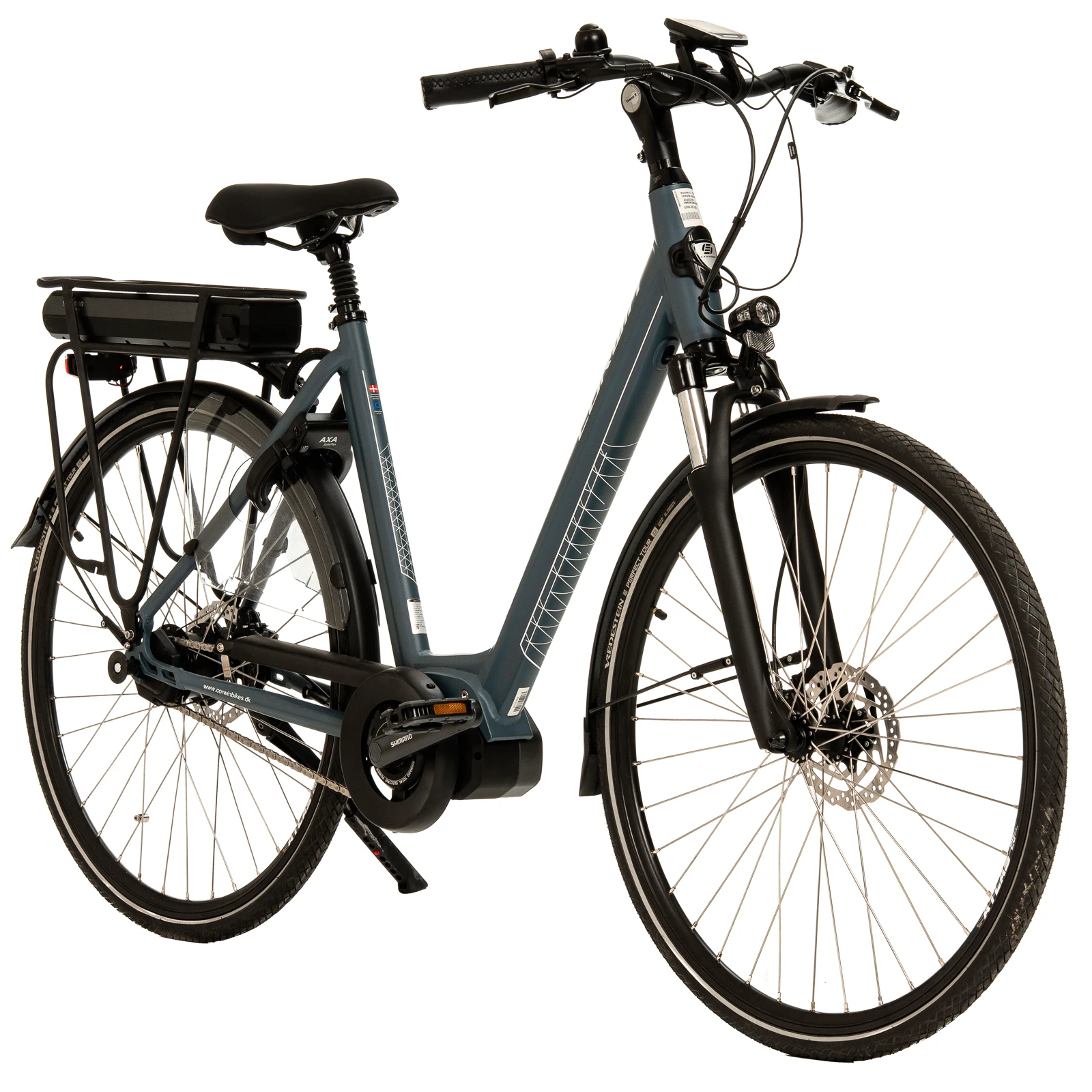 2. Bicicleta Electrica Corwin 28428 - 28 Inch, XL, Albastru