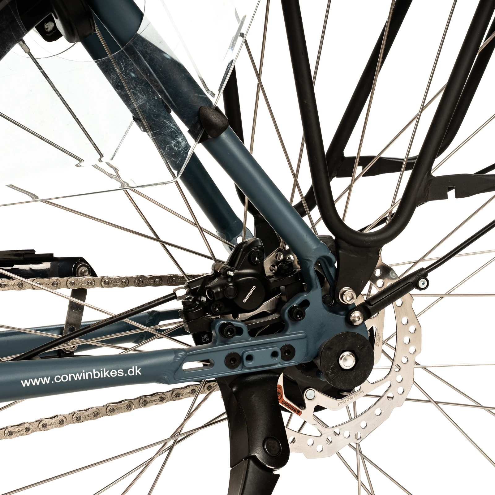 5. Bicicleta Electrica Corwin 28428 - 28 Inch, XL, Albastru