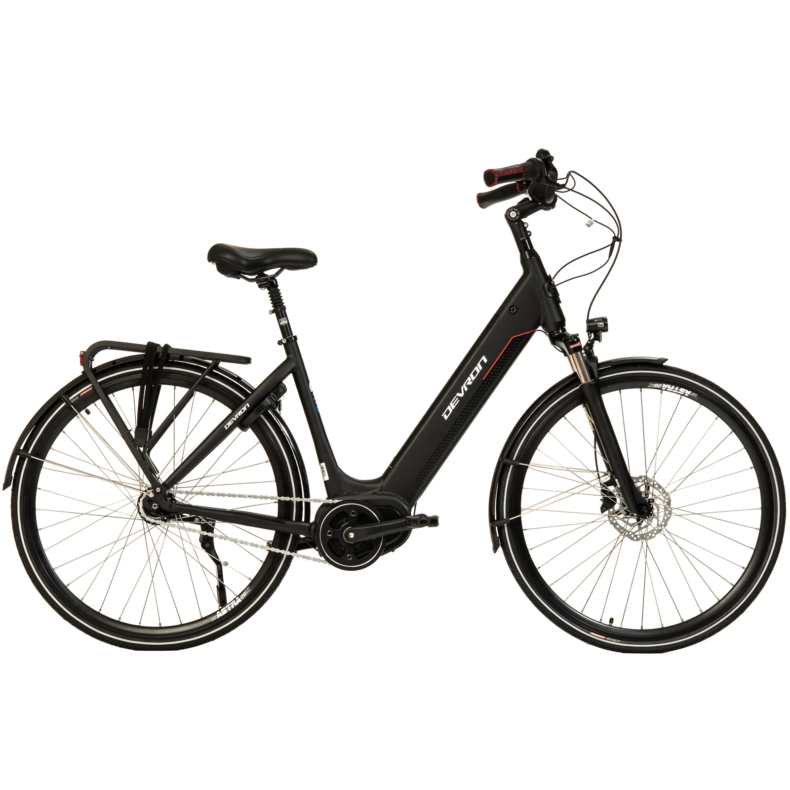 1. Bicicleta Electrica Devron 28122 - 28 Inch, L, Negru