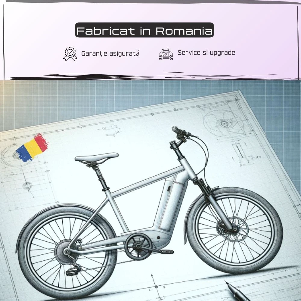 9. Bicicleta Electrica Corwin 28122 - 28 Inch, 530mm, Albastru