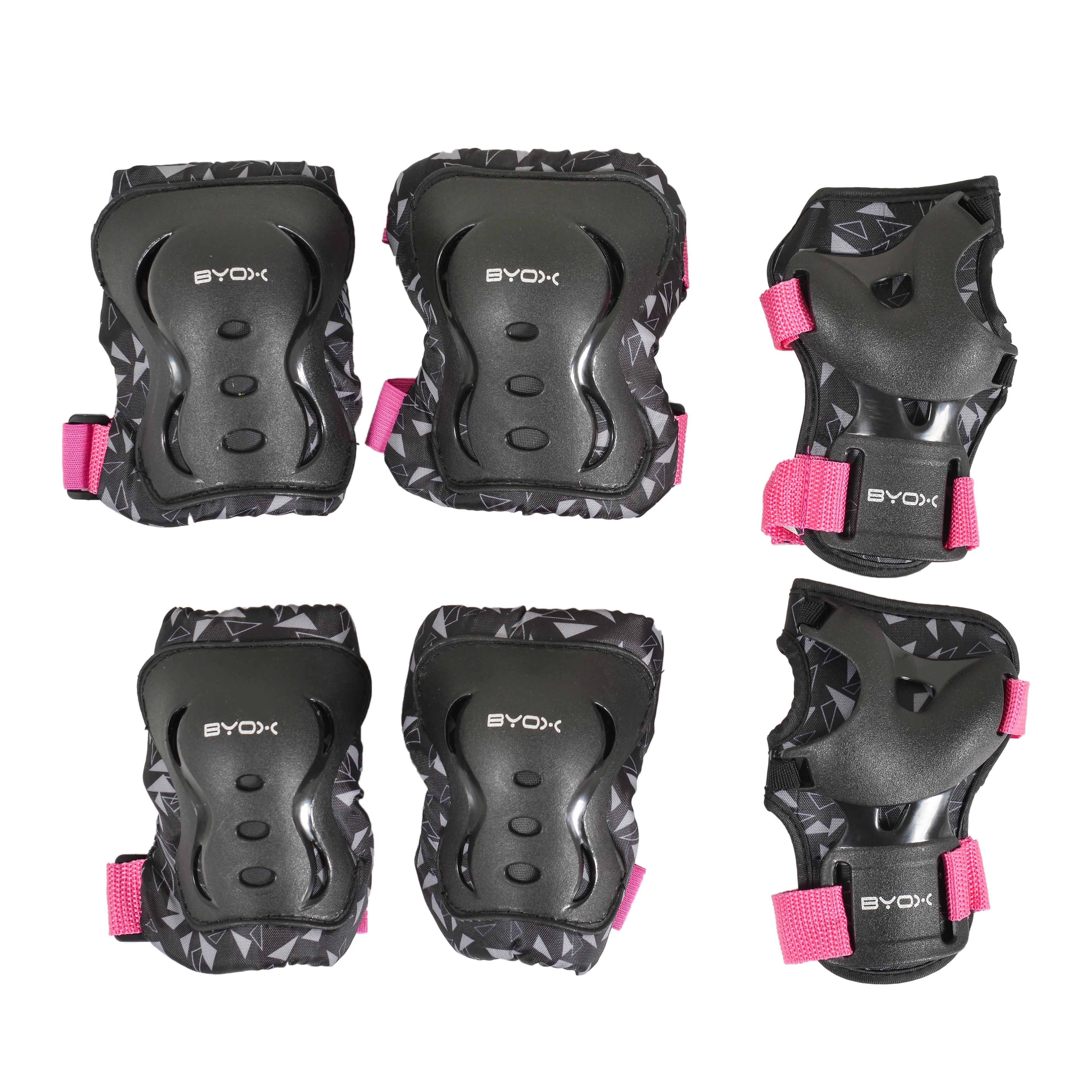 1. Set de protectii pentru copii Dazzle, M, Roz