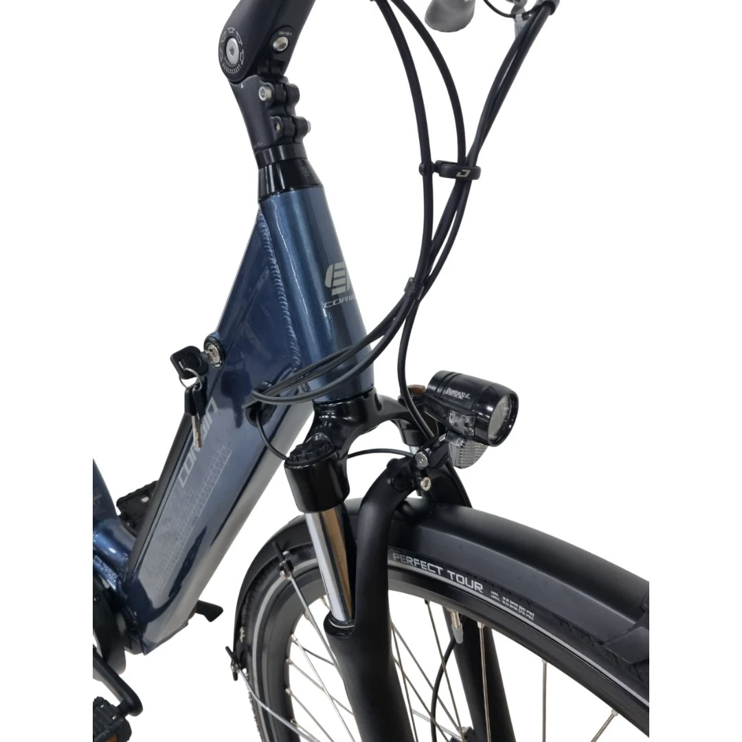 5. Bicicleta Electrica Corwin 28426 - 28 Inch, motor central, L, Albastru