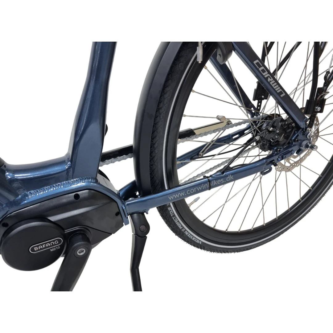 3. Bicicleta Electrica Corwin 28426 - 28 Inch, motor central, XL, Albastru