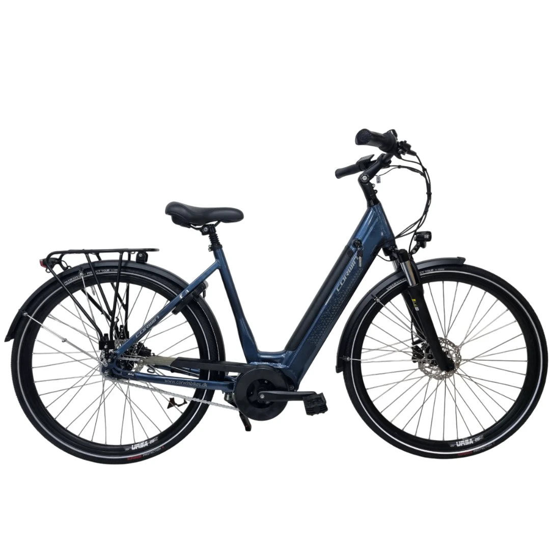 Bicicleta Electrica Corwin 28426 - 28 Inch, motor central, XL, Albastru - 122313