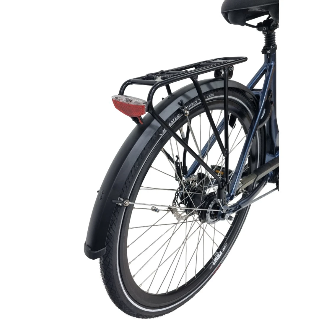 7. Bicicleta Electrica Corwin 28426 - 28 Inch, motor central, XL, Albastru