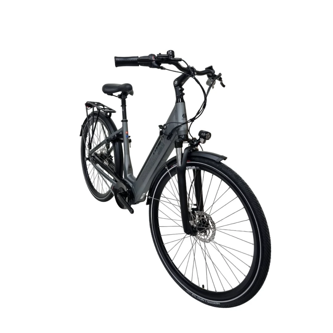 2. Bicicleta Electrica Corwin 28426 - 28 Inch, motor central, L, Gri