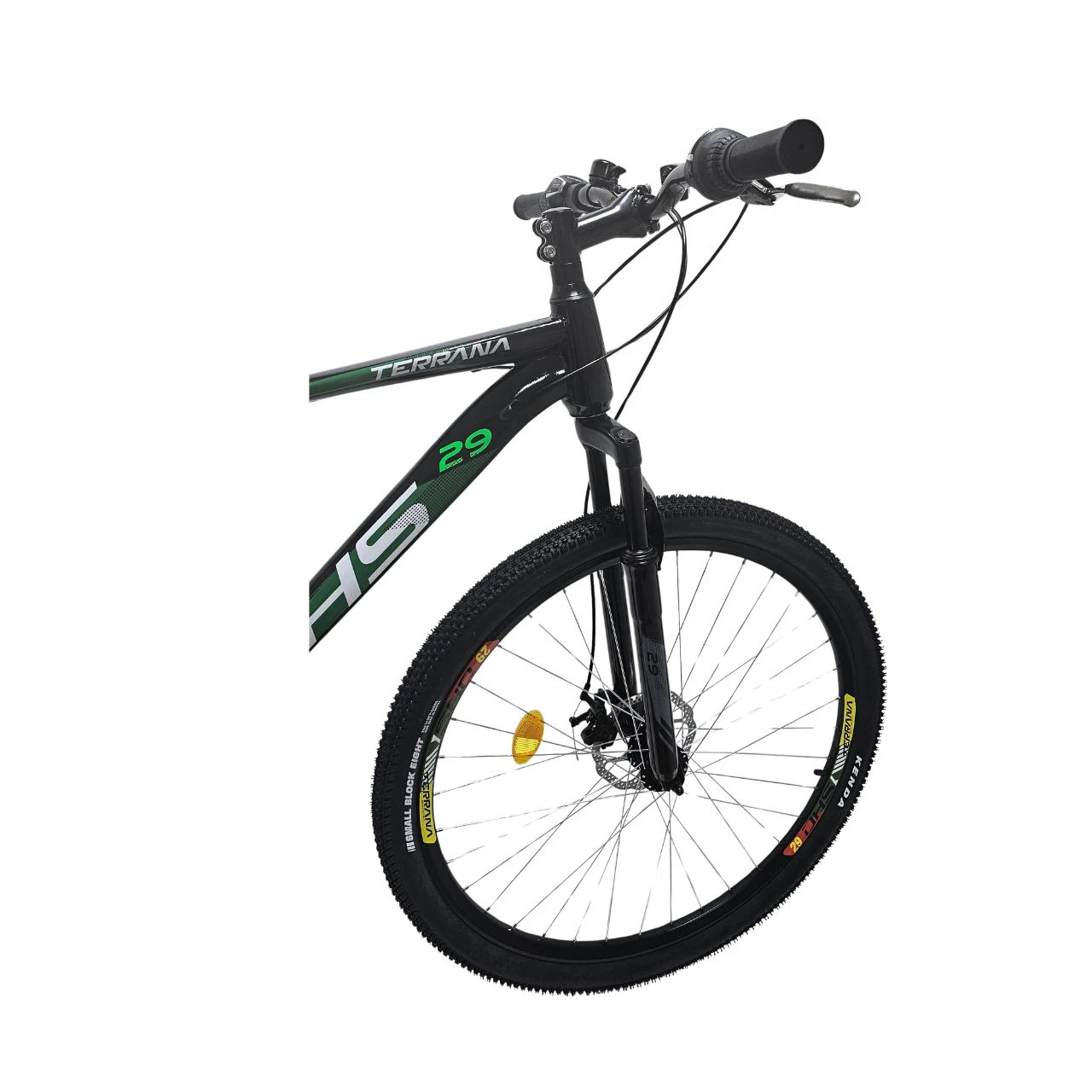 5. Bicicleta Mtb Dhs 2905 - 29 inch, M, Negru-Verde