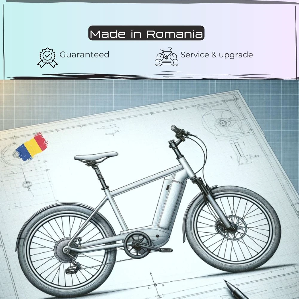 9. Bicicleta Electrica Corwin 28426 - 28 Inch, motor central, L, Albastru