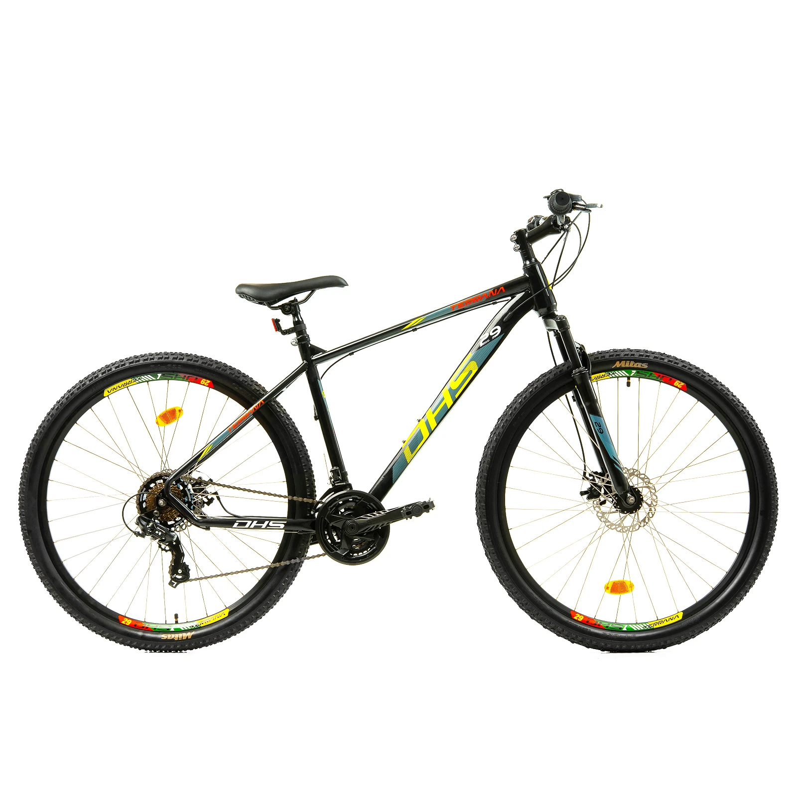 Bicicleta Mtb Dhs 2905 - 29 inch, M, Negru-Gri - 121763