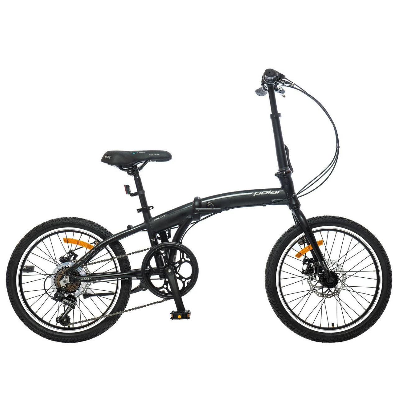 1. Bicicleta Pliabila Polar Practic 10 - 20 Inch, Negru