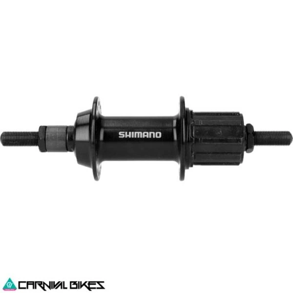 1. Butuc spate AFHTY5007DZ SHIMANO TY-500, negru