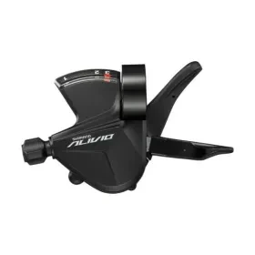 1. Maneta schimbator stanga 3 viteze Shimano Altus ASLM310LB, 1800 mm, negru