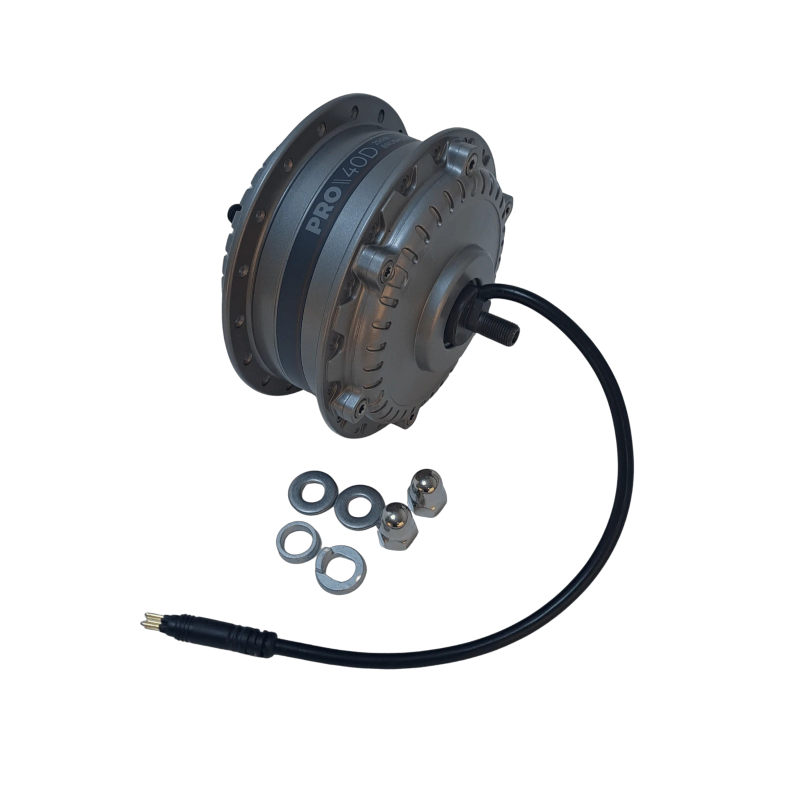 1. Motor fata e-bike HD16 D 36V, 250W, logo Stella, argintiu