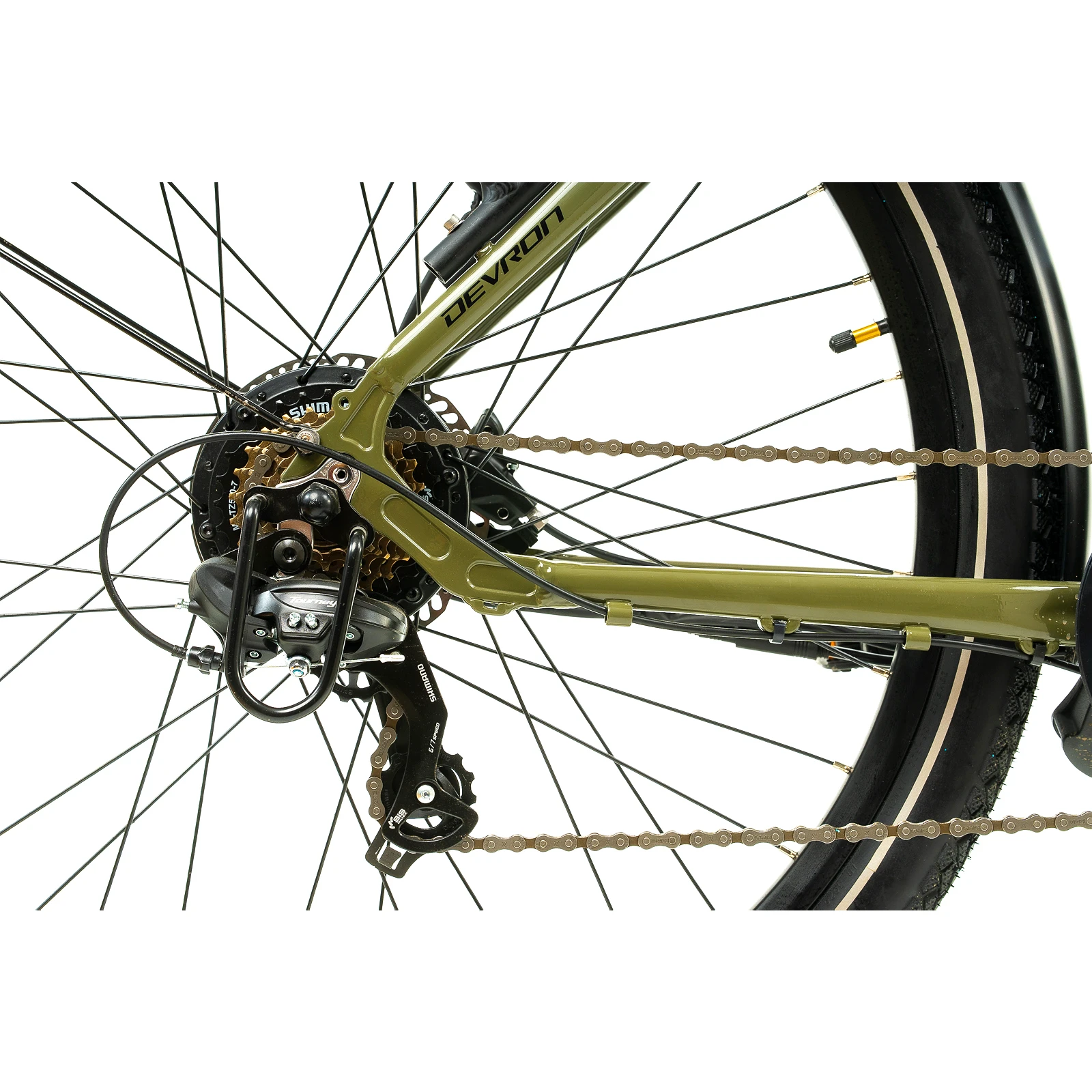 14. Bicicleta Electrica Devron 28426RM - 28 Inch, M, Verde