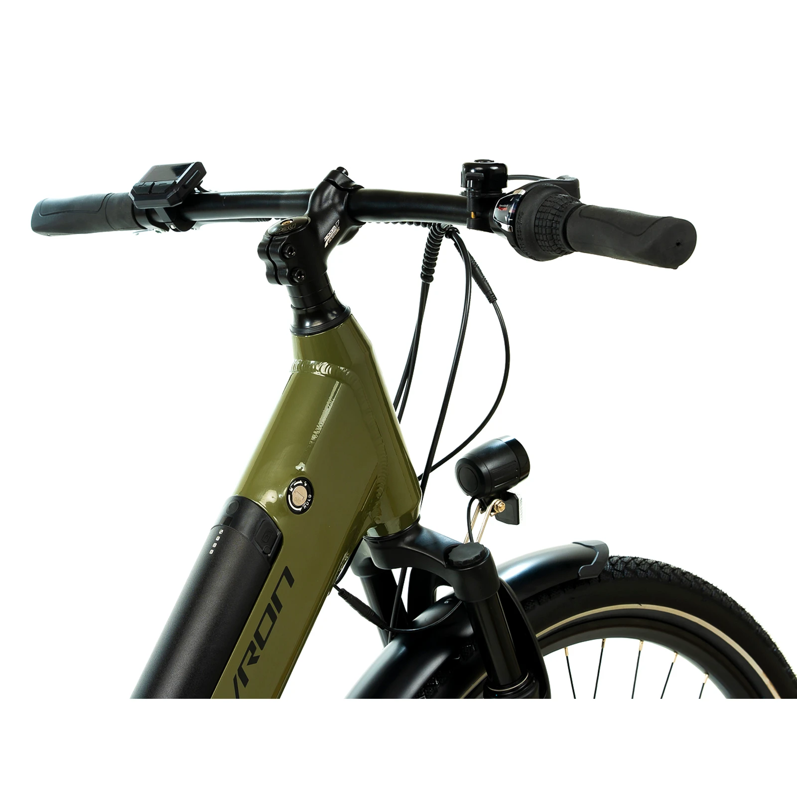 5. Bicicleta Electrica Devron 28426RM - 28 Inch, M, Verde