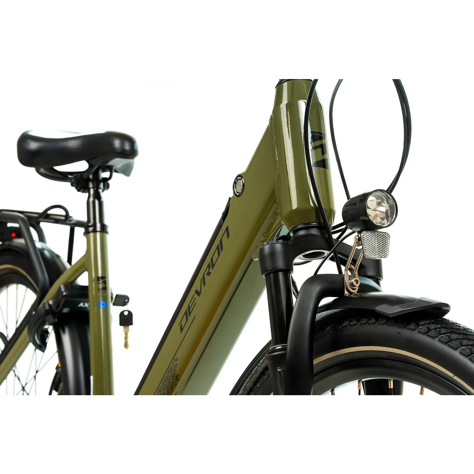 4. Bicicleta Electrica Devron 28426RM - 28 Inch, M, Verde