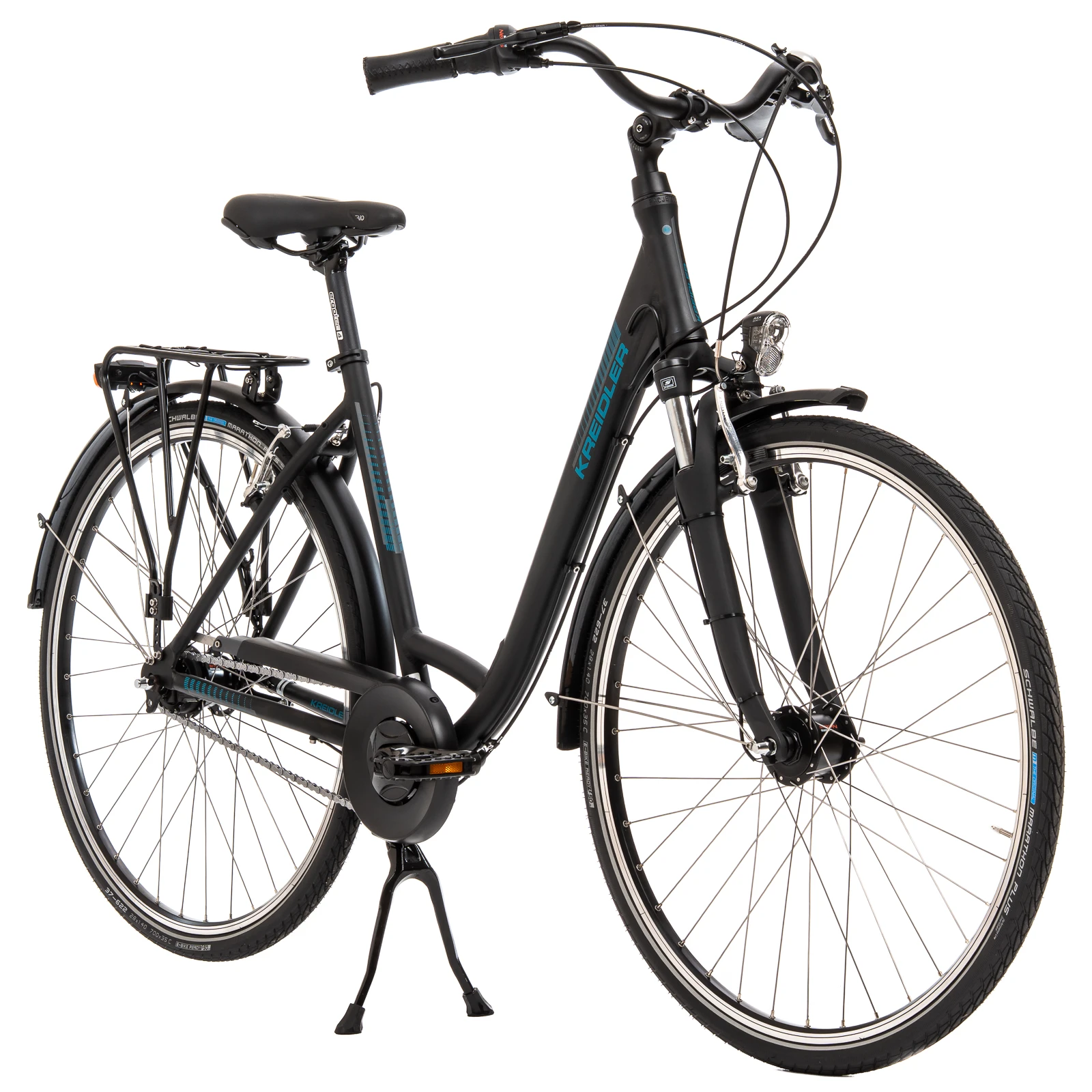 2. Bicicleta Oras Kreidler 1286 - 28 inch, M, Negru