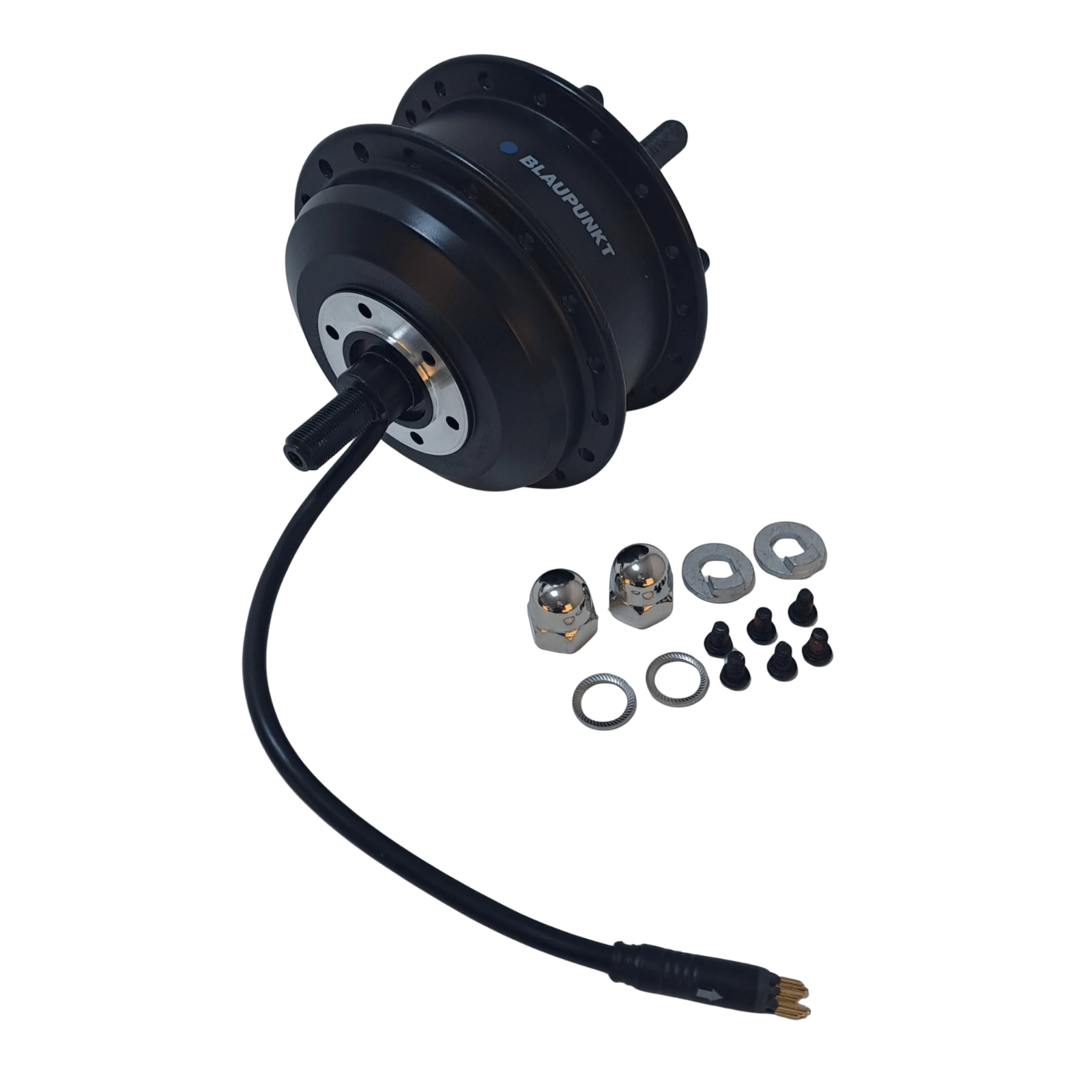 1. Pipa FH-03W ISO-P, pentru biciclete pliabile si de oras, lungime 150 mm negru