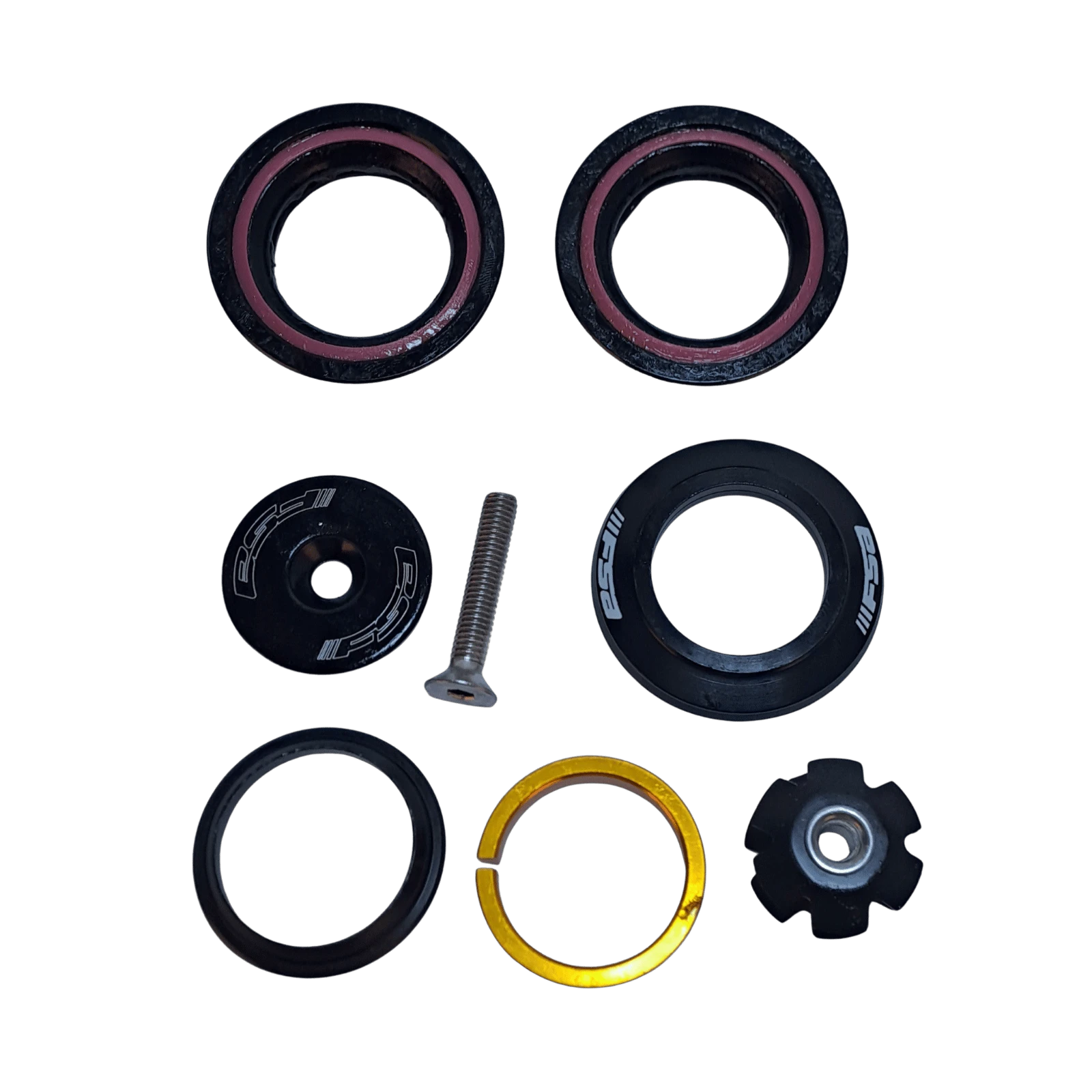 1. Subansamblu furca 1 1/8, semi-integrat, negru