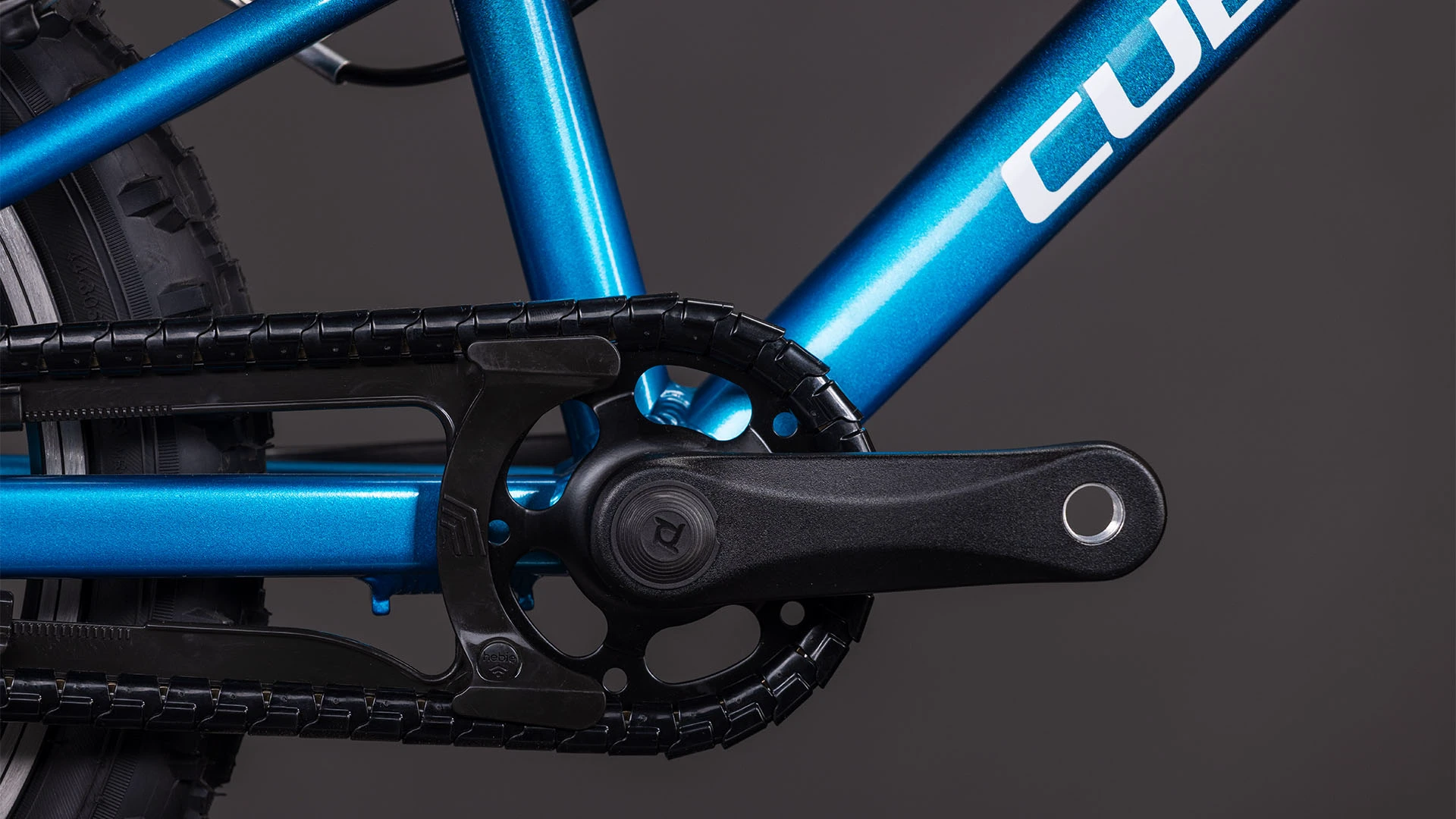 5. Bicicleta Copii Cube Acid 160 Actionteam 2026 - 16 inch, Albastru-Portocaliu