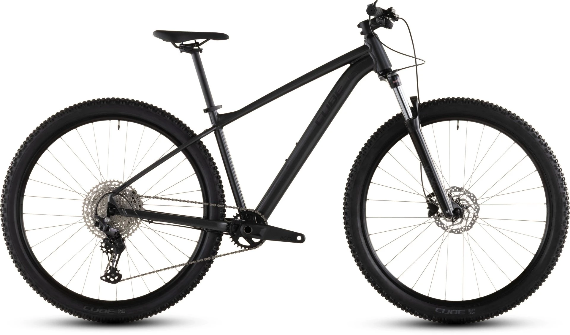 1. Bicicleta Mtb Cube Aim Slx Slateblack Black 2026 - 29 Inch, M, Negru