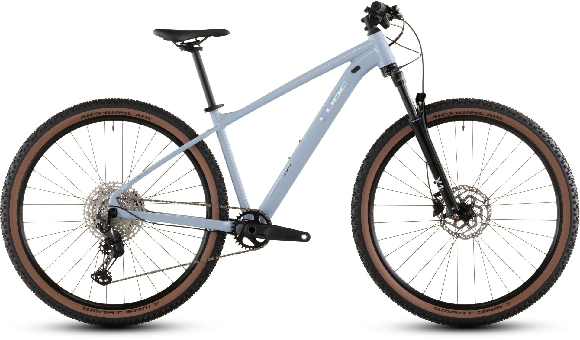 1. Bicicleta Mtb Cube Attention Pro Iceblue Prism 2026 - 29 Inch, L, Albastru