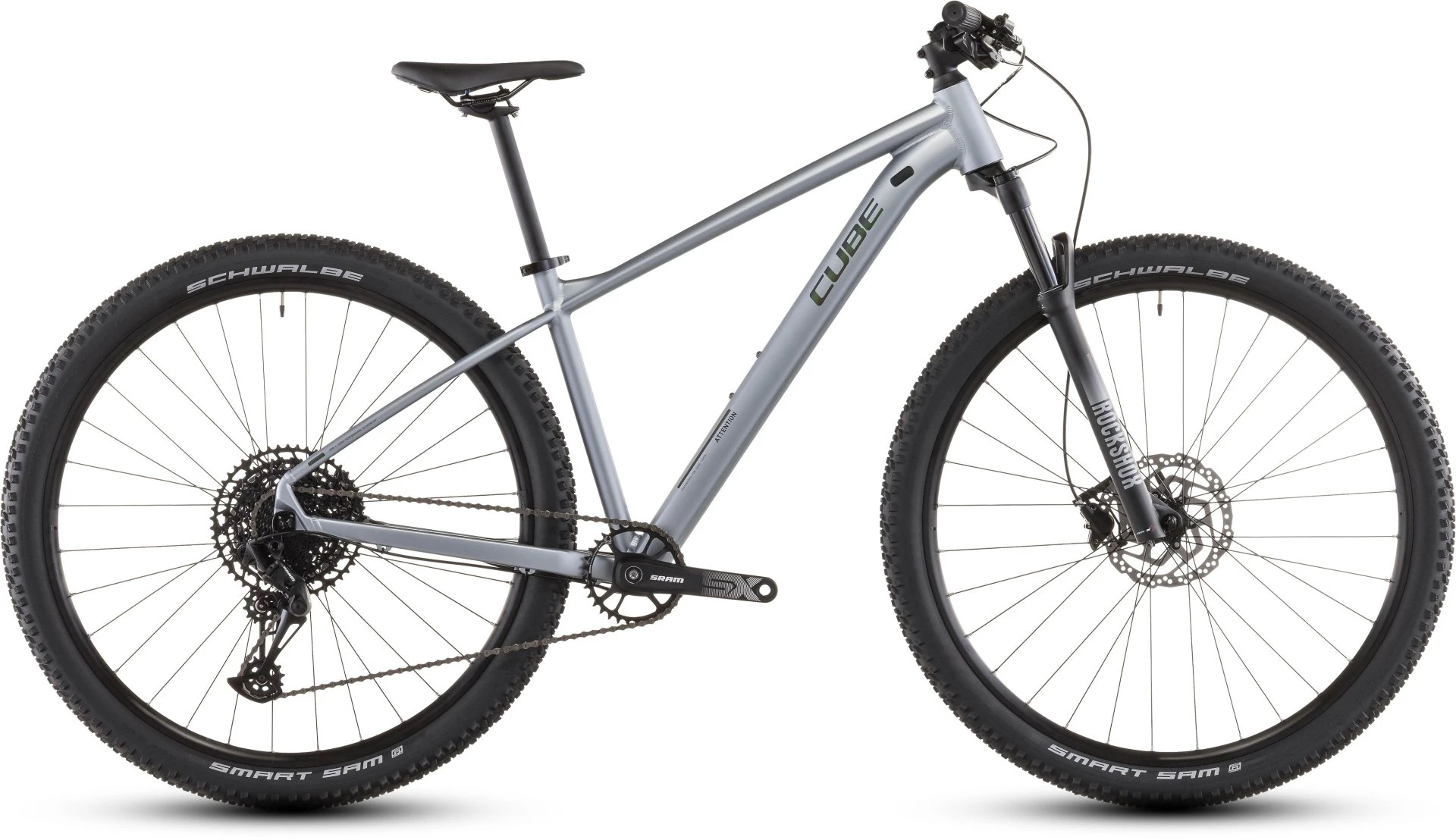 1. Bicicleta Mtb Cube Attention Slx Slategrey Black 2026 - 29 Inch, M, Gri