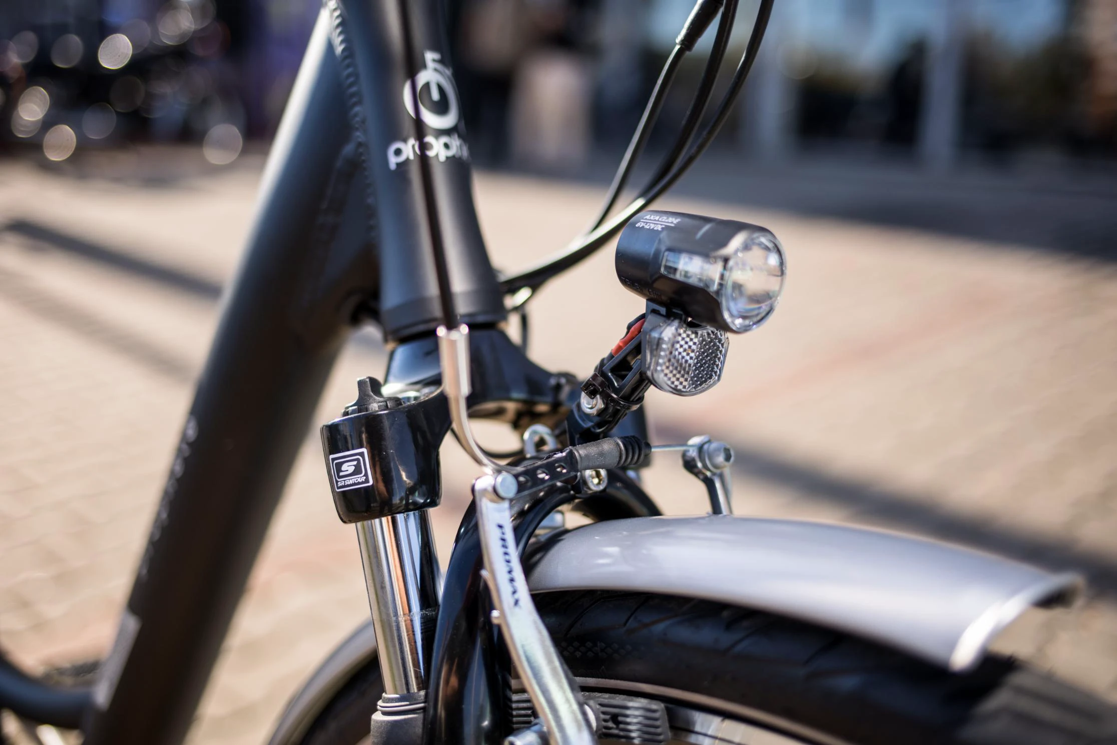 8. Bicicleta electrica Prophete 52230 - 28 inch, M, Negru