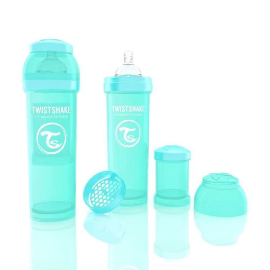Biberon Twistshake Anti-Colici - 330 Ml - Turcoaz - 191671