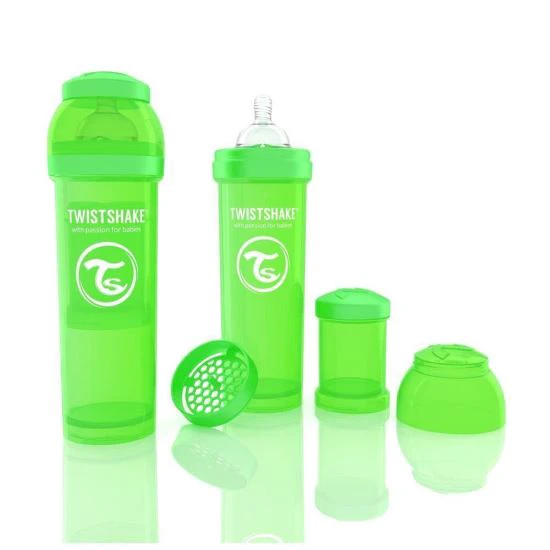 Biberon Anticolici Twistshake 330 Ml - Verde - 191669