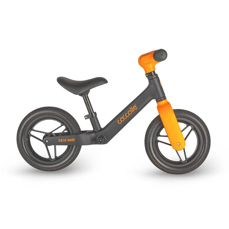 4. Bicicleta fara pedale Coccolle First Way, Orange Shadow