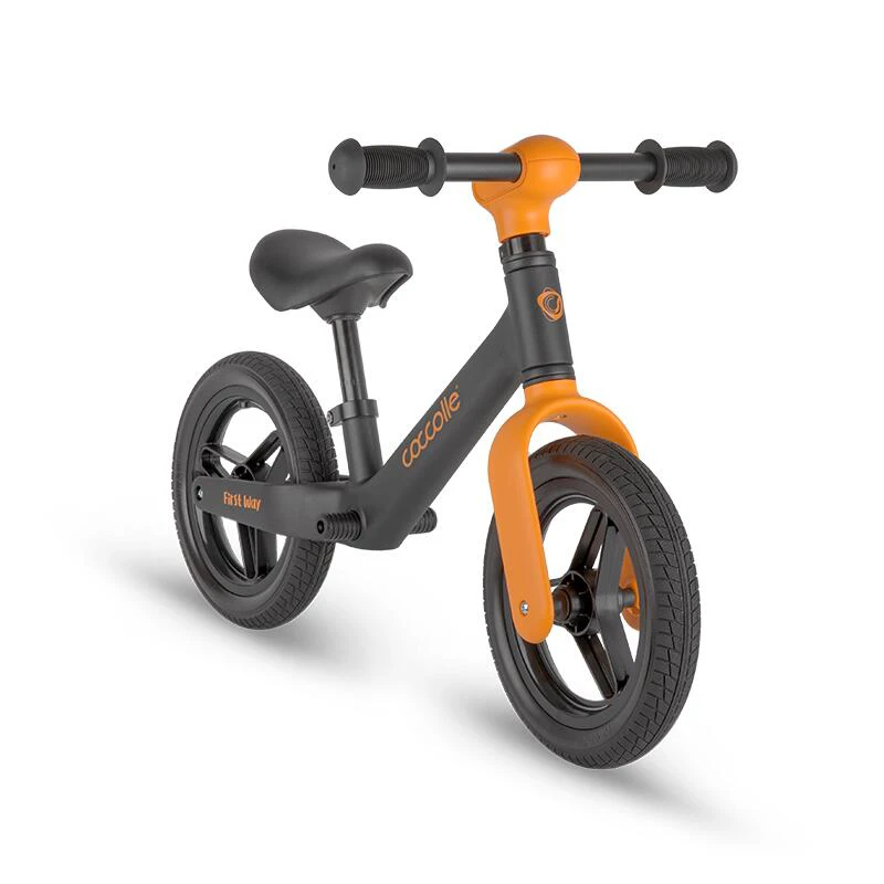 5. Bicicleta fara pedale Coccolle First Way, Orange Shadow