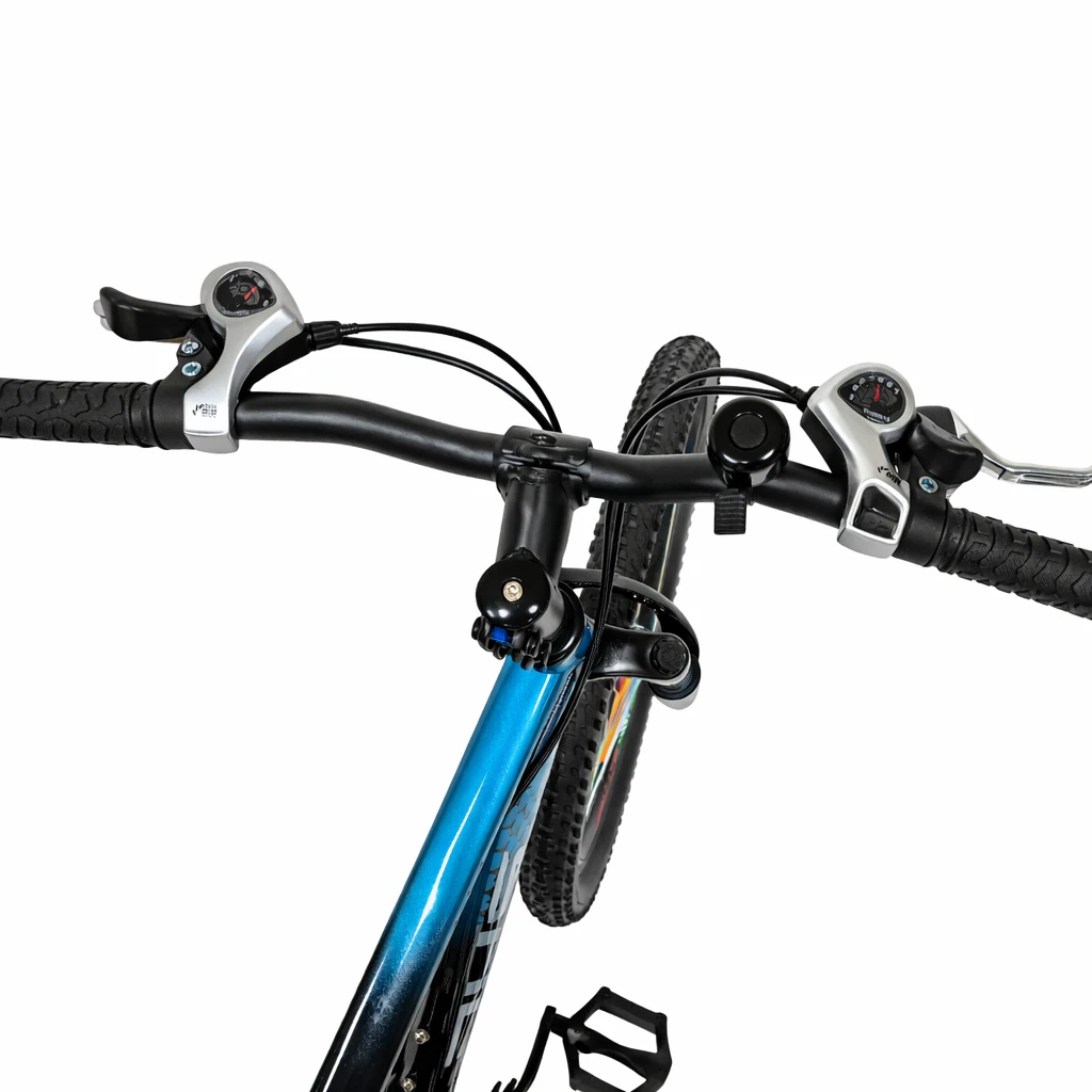 8. Bicicleta Copii Dhs Terrana 2423, model 2026 - 24 Inch, Albastru-Negru