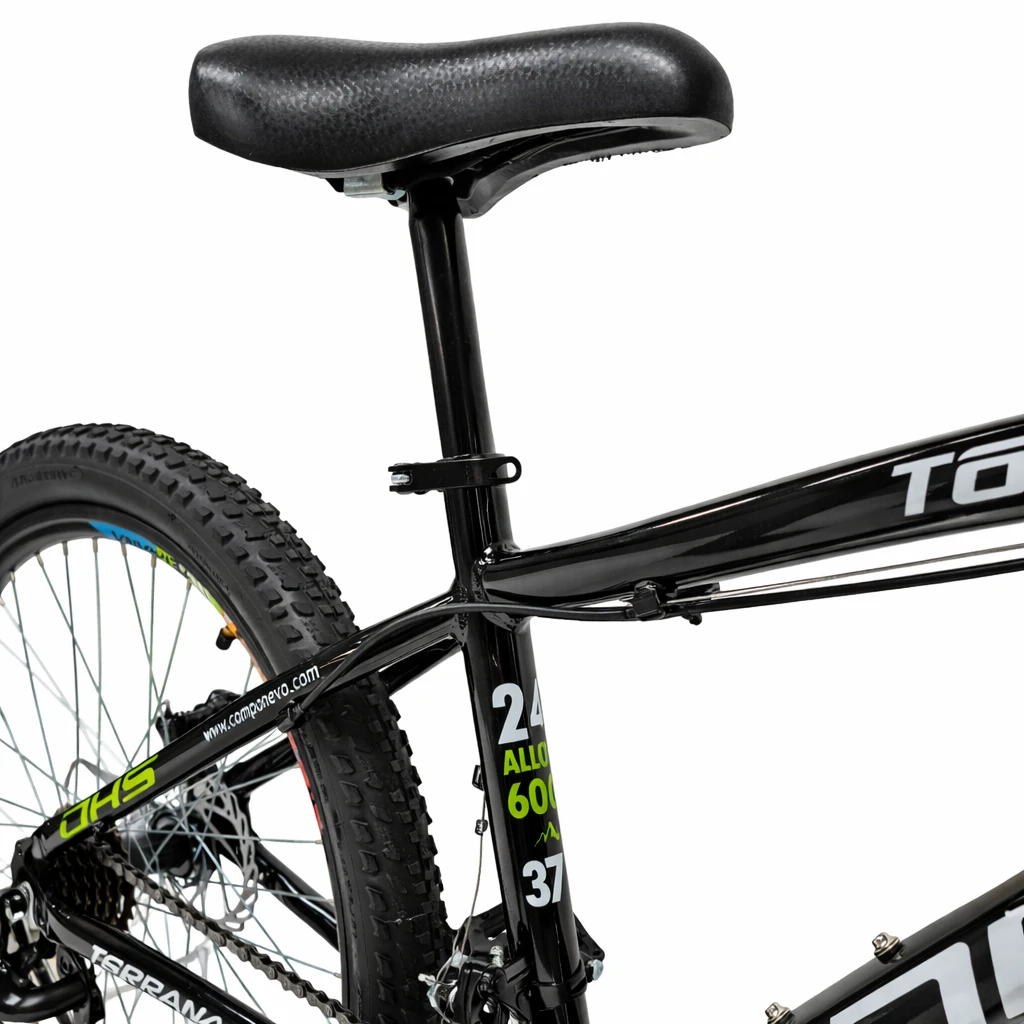 8. Bicicleta Copii Dhs Terrana 2423, model 2026 - 24 Inch, Verde-Negru