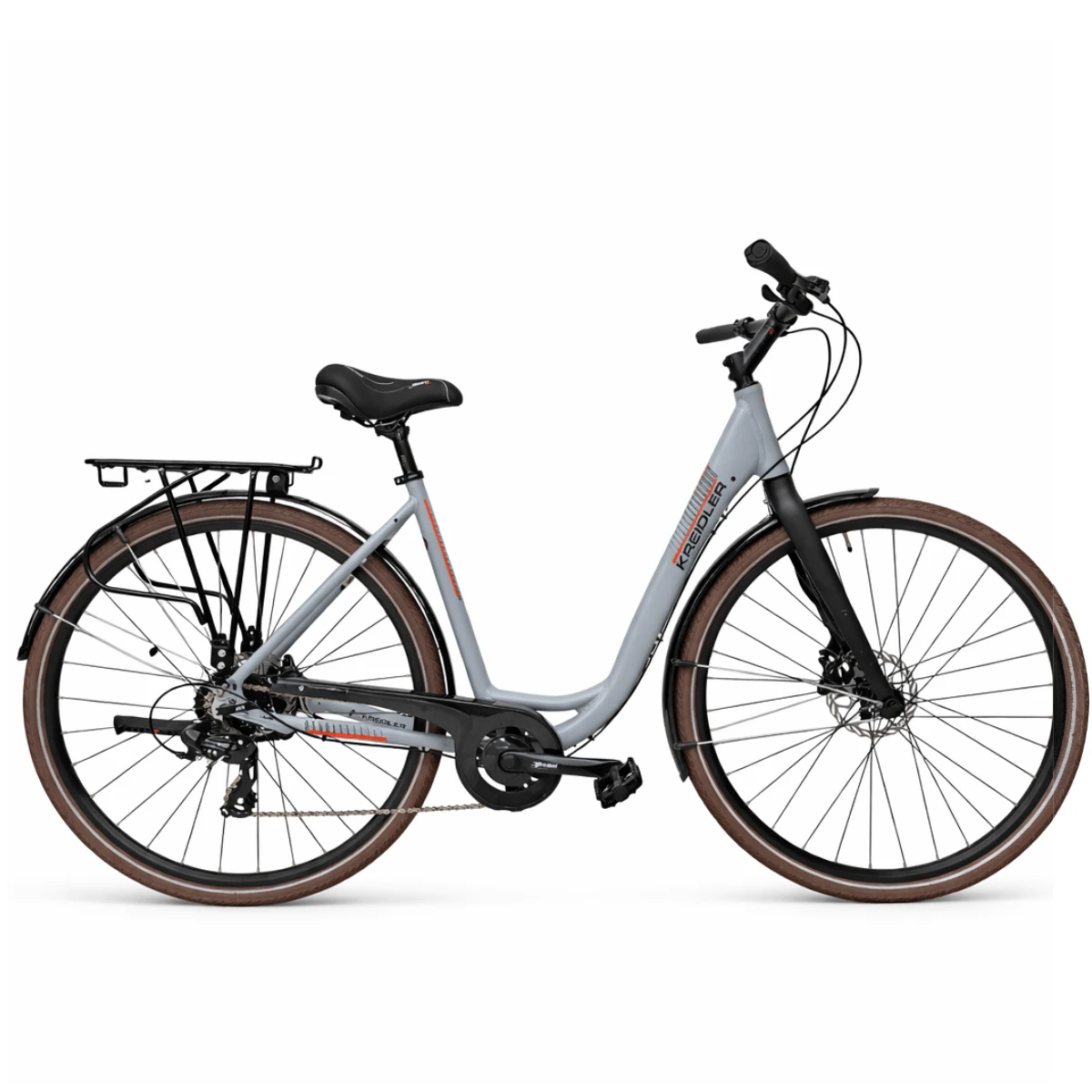 1. Bicicleta Trekking Kreidler 52857 - 28 inch, M, Gri