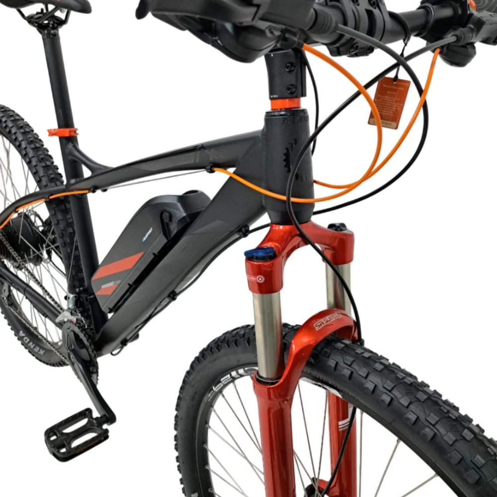 5. Bicicleta electrica MTB DHS 52432 - 29 inch, L, Negru